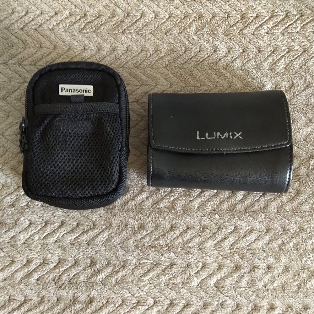Panasonic Lumix Camera Case & Accessory Organizer - 2 Pieces - Black
